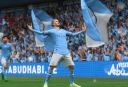 An image of Manchester City's Erling Haaland from FIFA 23